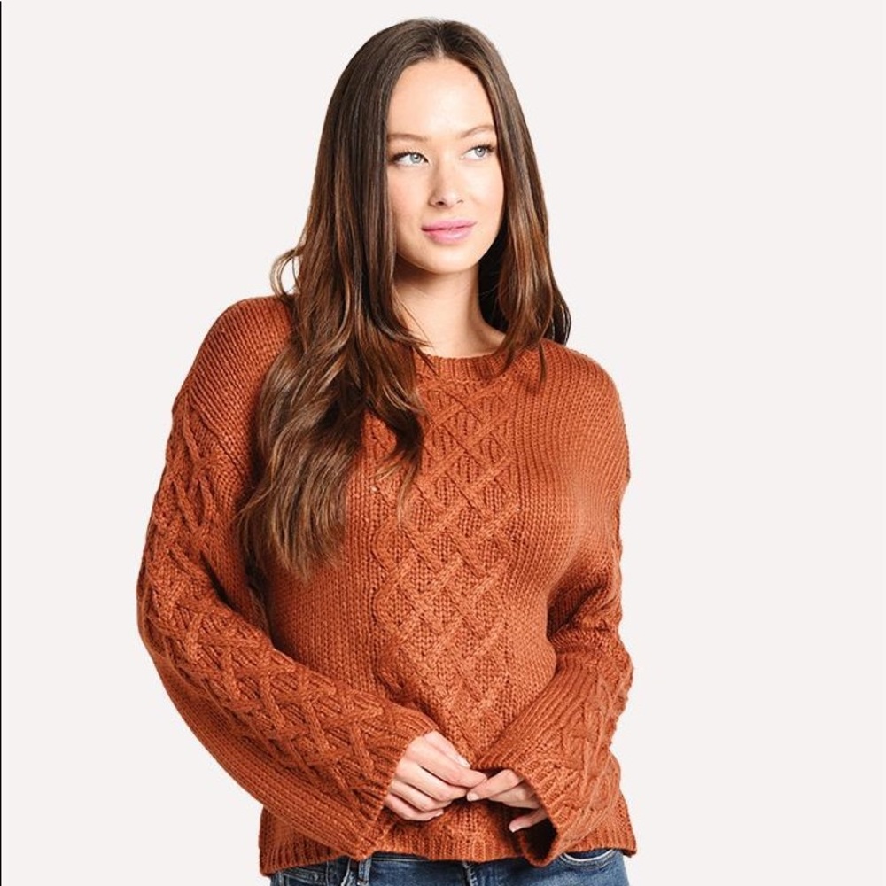 BB Dakota Retro Knit Sweater